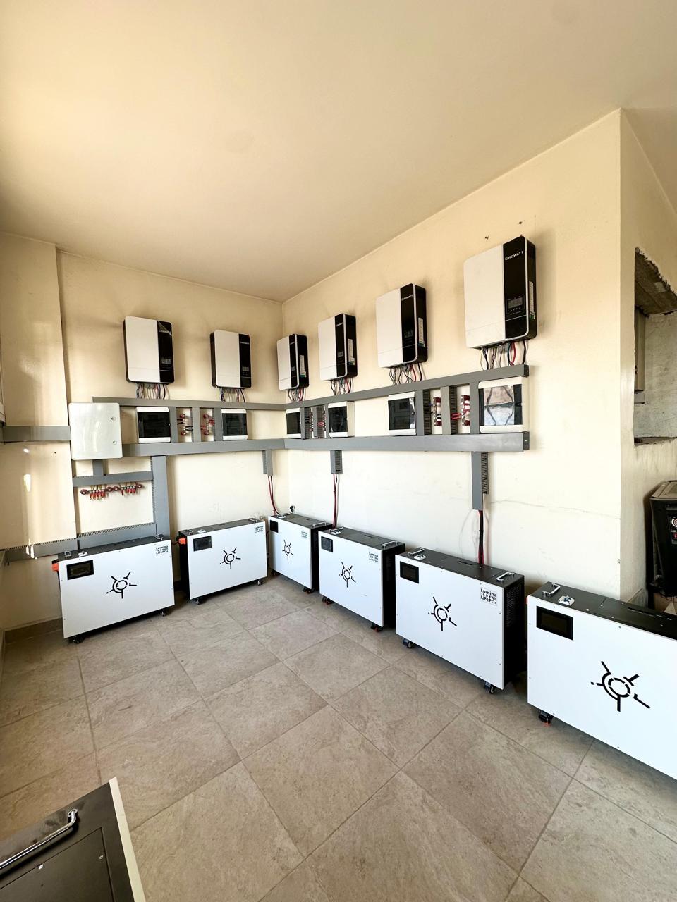 Large commercial installation